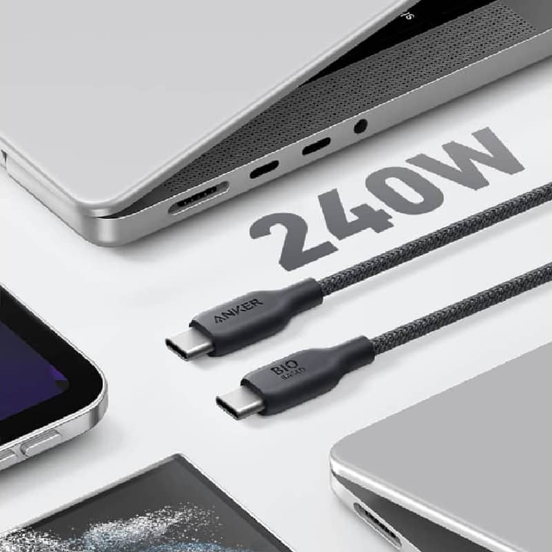 قیمت و خرید کابل نسل پنجم Anker cable USB-C to USB-C A80F6